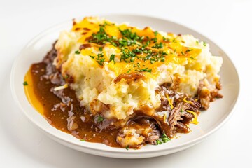 BBQ Brisket Shepherd's Pie: A Perfect Combination of BBQ and Potatoes