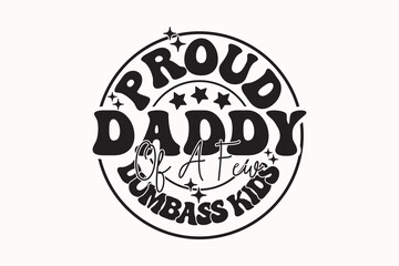 Varsity Dad Father Day T-shirt Design, Varsity Daddy, Daddy Father, Father Vibes EPS Design