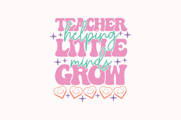 Teacher Quote EPS Summer T-shirt Desogn