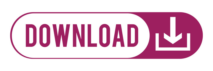Download button design on white background .Vector Illustration.