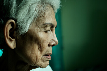 portrait of a senior person