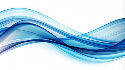 abstract blue wave background