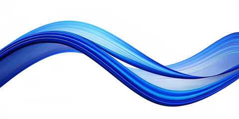Naklejka premium abstract blue wave background
