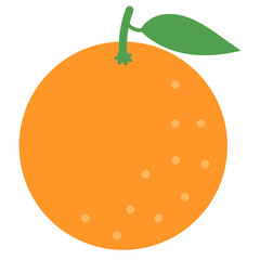 オレンジのイラスト