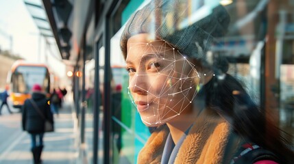 Biometric identification with facial recognition in public spaces 