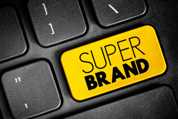 Super Brand - extremely popular brand, text button on keyboard