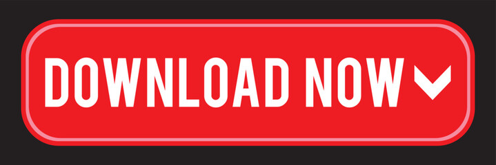 Fototapeta premium Download button isolated web element for application or websites. Button for buy or download.