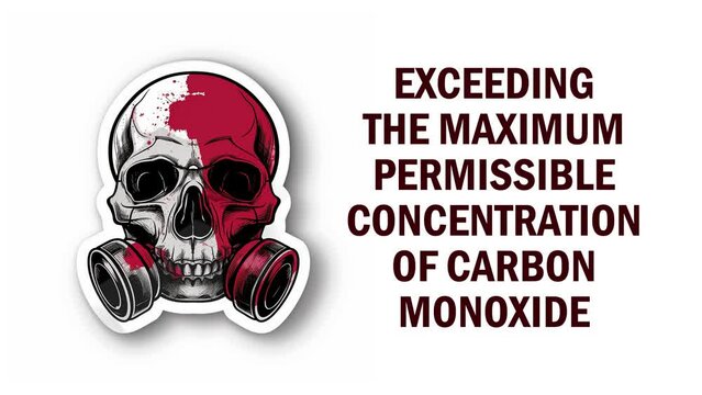 Highlighting the risks associated with carbon monoxide levels exceeding safety standards, emphasizing the importance of monitoring and prevention for public health.