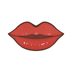 Obraz premium red lips 