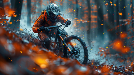 BIKE: Abstract Sport Background