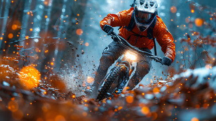 BIKE: Abstract Sport Background