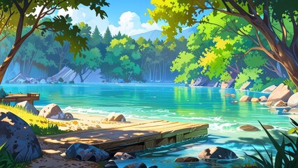 Refreshing Outdoor Scenery