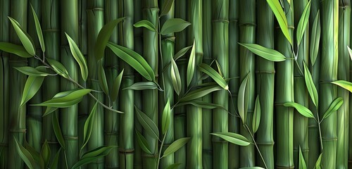 Abstract background Bamboo wall background
