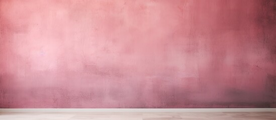 A textured concrete wall in a grunge pink hue forms the captivating backdrop ideal for copy space images