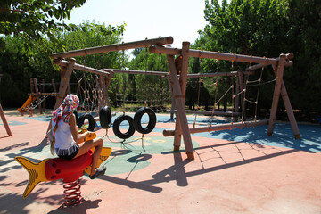 Obraz premium large playground for children in Turkey