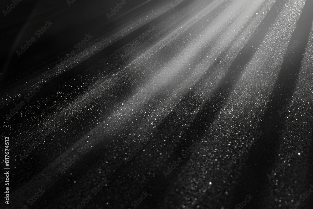 Poster a striking black and white photo of a sunbeam. perfect for adding a dramatic touch to any project