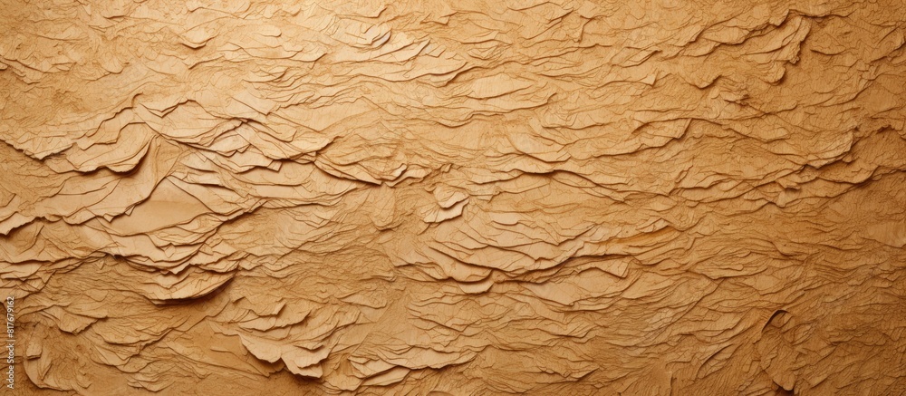 Aufkleber recycled cardboard with textured surface and organic fiber components ideal for copy space images