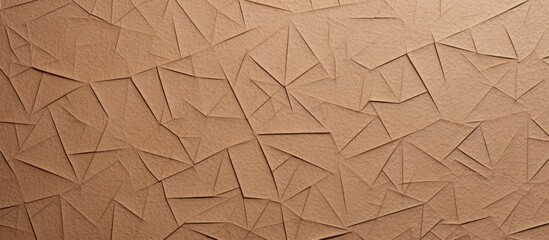 A patterned cardboard background image with a textured and eco friendly appearance made from...