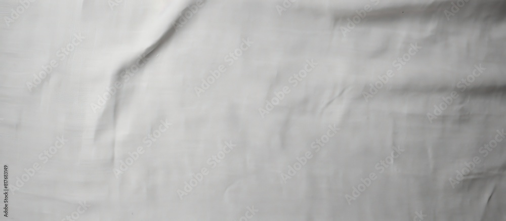 Leinwandbilder a top view gray linen texture background image with a white linen canvas provides ample copy space m