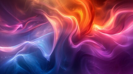 Fototapeta premium Abstract background of colors in the style of a gradient, rainbow, emotional energy, and pride.