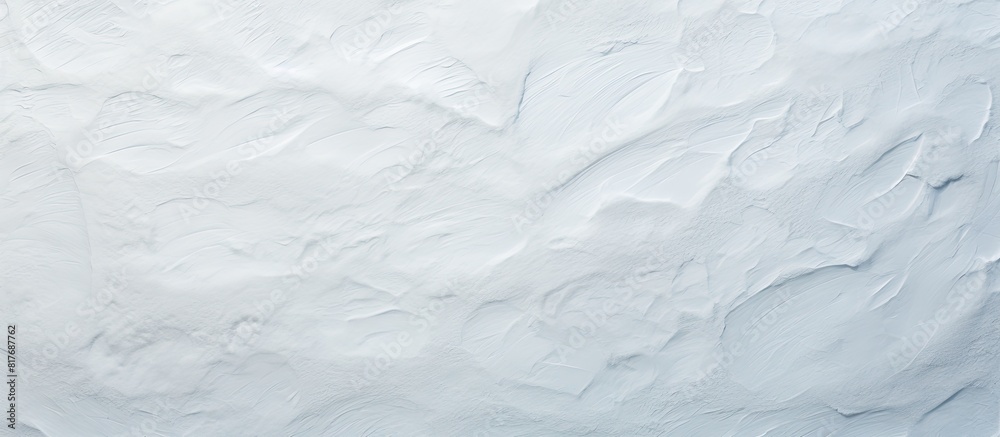 Aufkleber abstract snow texture with a frosting pattern on the wall serving as a copy space image