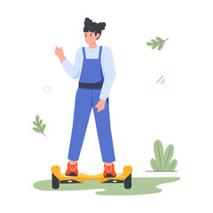 Pack of Outdoor Adventures Flat Illustrations  

