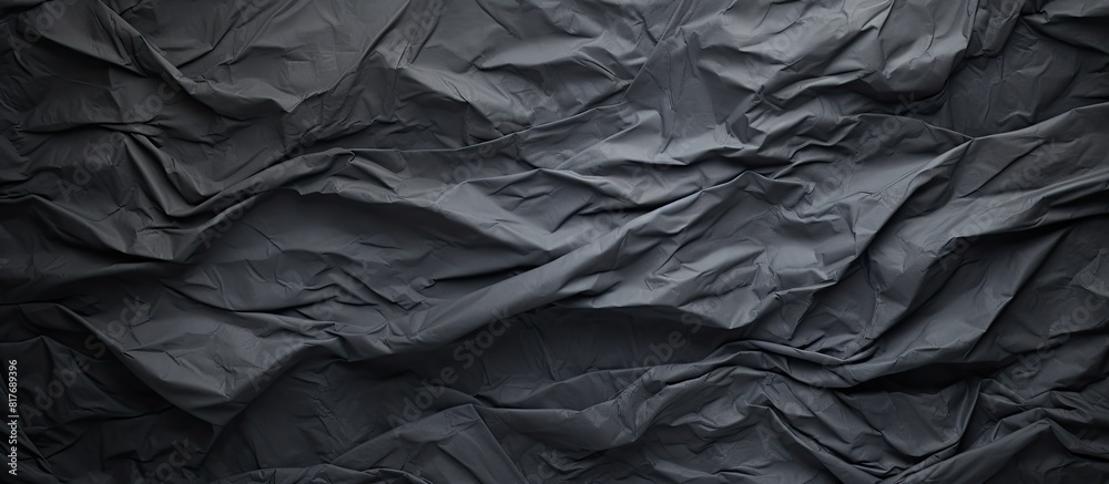 Poster a crumpled piece of dark grey paper creates a textured background perfect for showcasing a copy spac