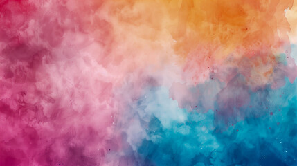 Fototapeta premium Aesthetic Watercolor Gradient Background