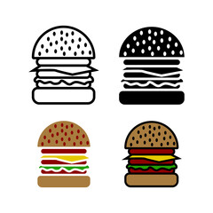 set of Burger