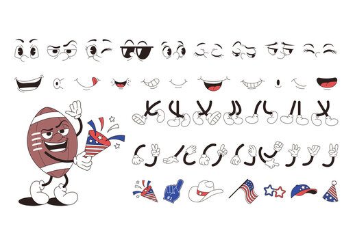 American Football Character Creator Kit