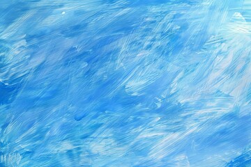 Obraz premium Blue pastel crayon texture background