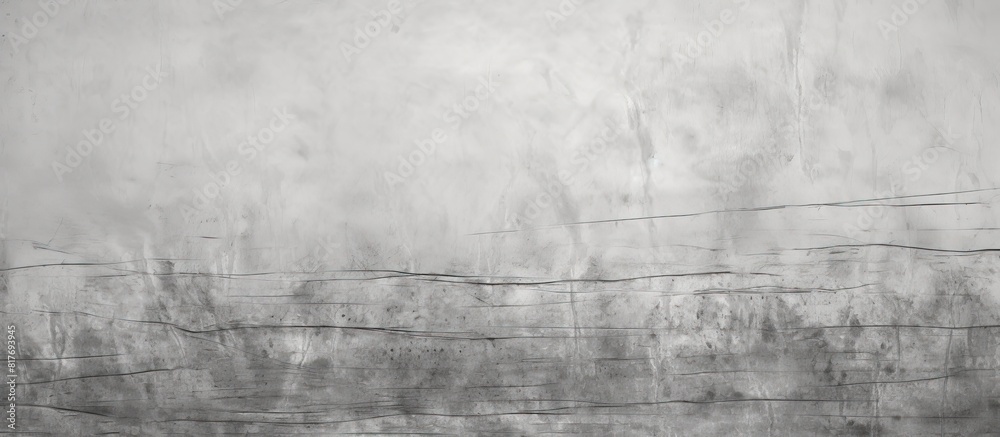 Poster Rough canvas perfect for vintage design Wide panoramic gray background texture Ideal for background with copy space image