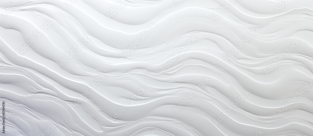 Aufkleber abstract snow texture with a frosting pattern on the wall serving as a copy space image