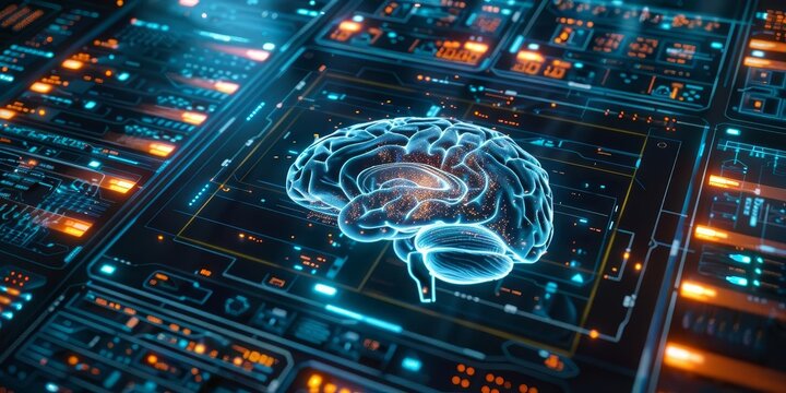 A futuristic scan of the brain during an epileptic event