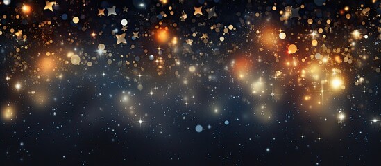 Fototapeta premium A background image for Christmas and New Year holidays with copy space