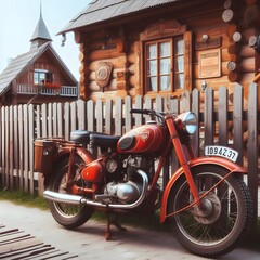 old motorcycle