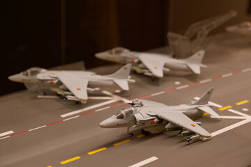 ship, war, model, scale, weapon, deck, aircraft carrier, militar