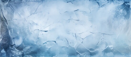 A scratched sheet of ice captured from a top down perspective offering ample copy space for images