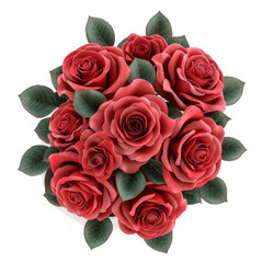 Obraz premium bouquet of red roses