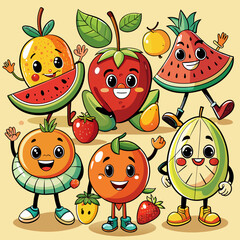 fruit characters