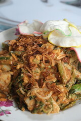 Gado Gado is Indonesian Mix Salad with Peanut Sauce, Popular traditional food in Jakarta