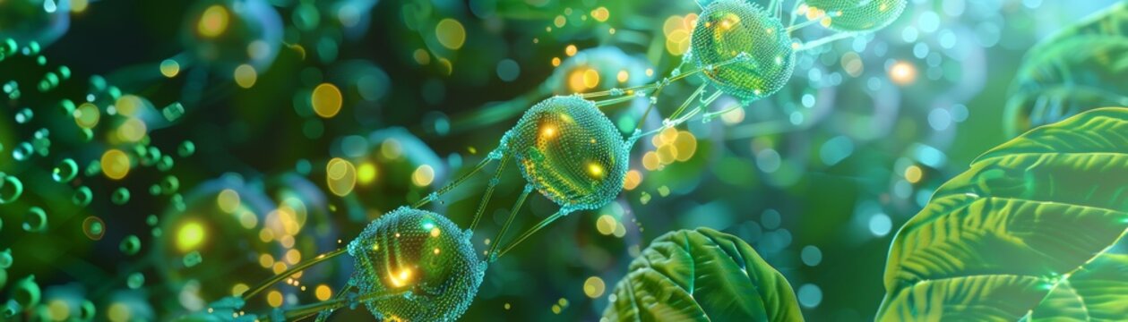 Immerse Yourself in Photosynthesis: A 3D Molecular Exploration of Plant Cells