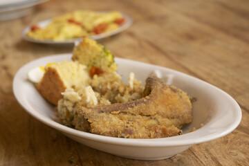 fried lamb chops