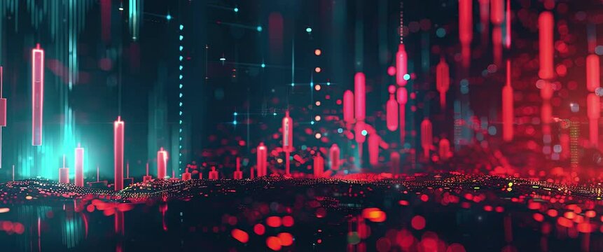 Dynamic Financial Backgrounds for Stock Market Presentations