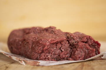 raw ground beef