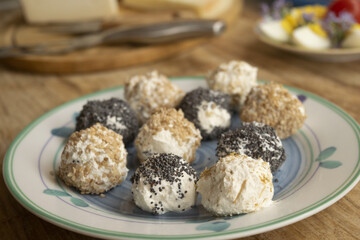 assorted ricotta meatballs