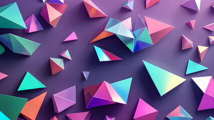 Magic holographic background. futuristic light effect. Blue, pink purple, neon colors.