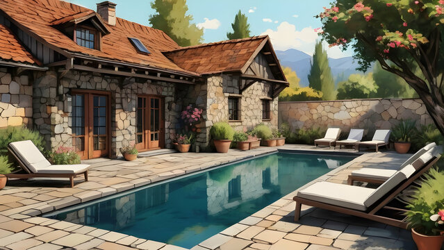 House With Pool Real Estate