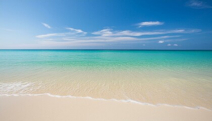 Obraz premium 青い海と砂浜4