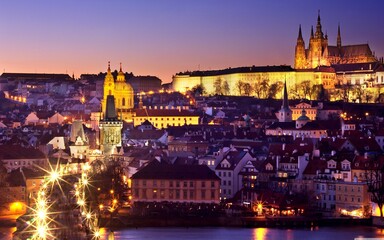 Fototapeta premium Charles bridge city